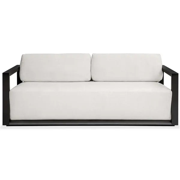 Sofa exterior Remsen 81, negro Java/oyster