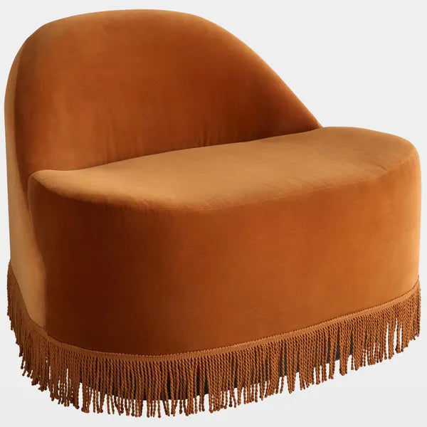 Silla Nomade, naranja quemado