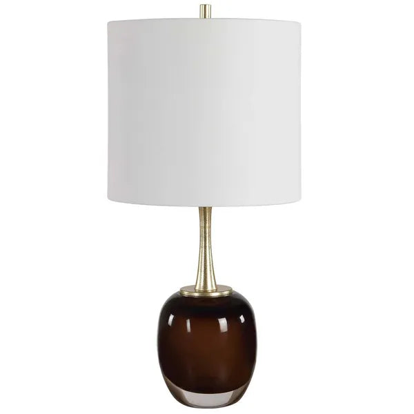 L¨¢mpara buffet inal¨¢mbrica Vannett, ¨¢mbar oscuro