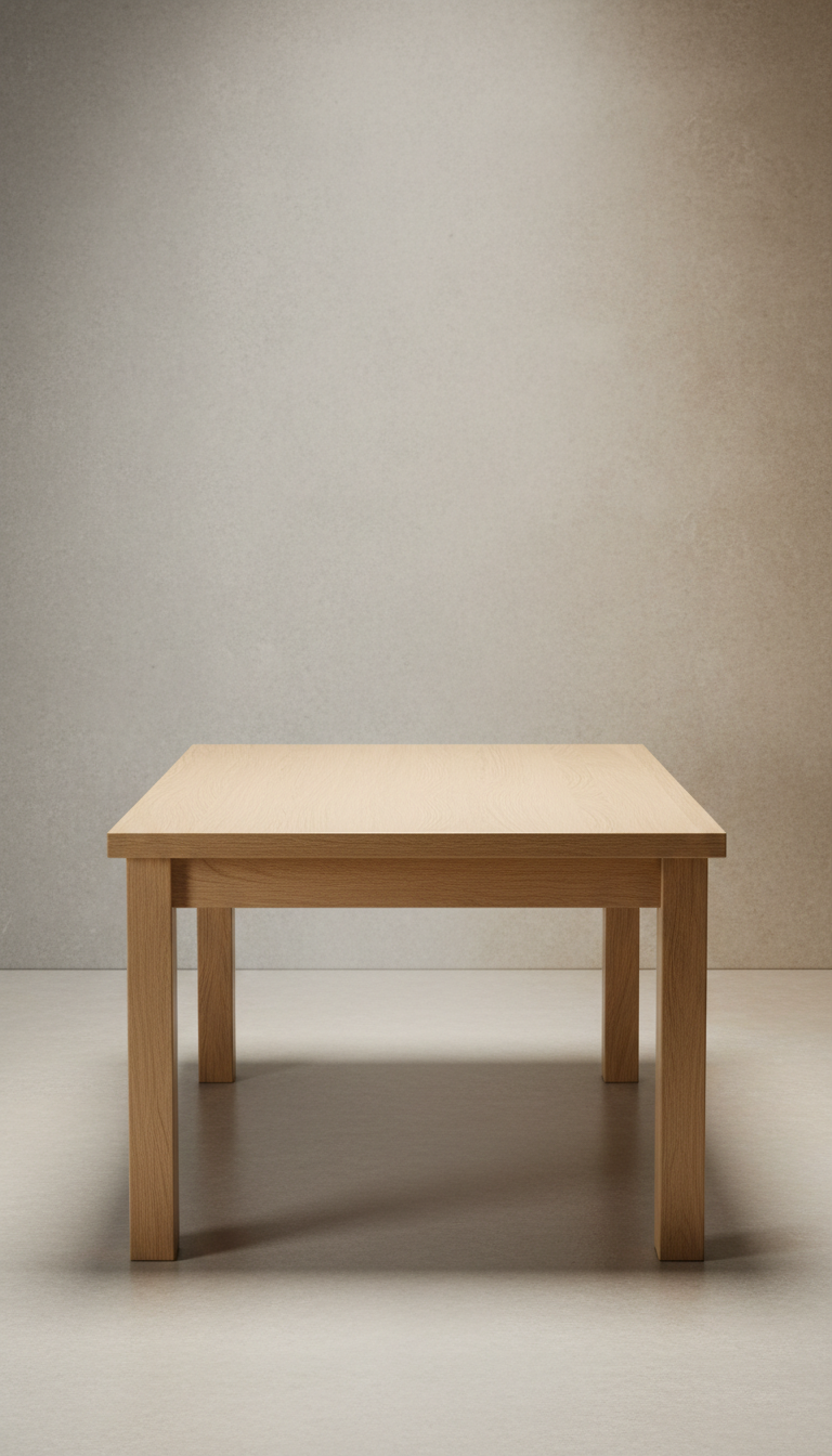 Mesa de comedor madera trigo maciza