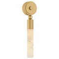 Aplique de pared Augustin, laton vintage