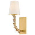 Aplique de pared Calumet, lat¨®n envejecido